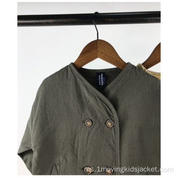 Jaket Vintage Basuh Kanak-kanak